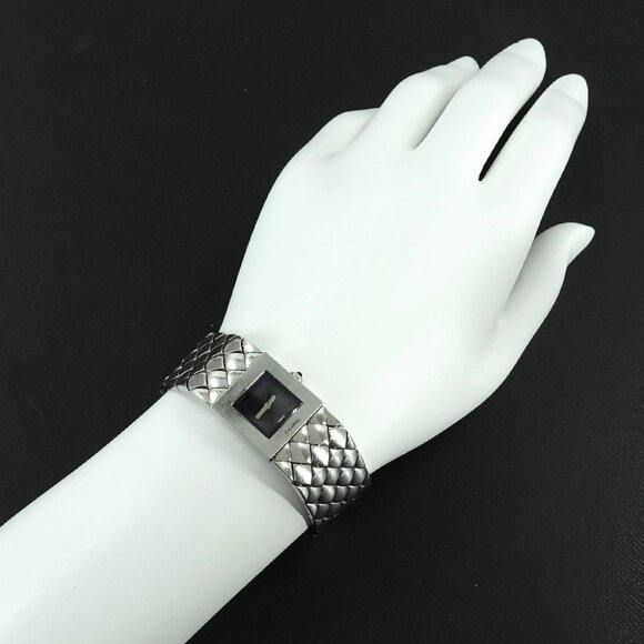 CHANEL Matelasse H0009 Quartz Black Dial Ladies Wrist Watch 90287271 - Picture 6 of 6